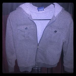 ❤️4 for $20❤️ Boys gray Roc hoodie jacket